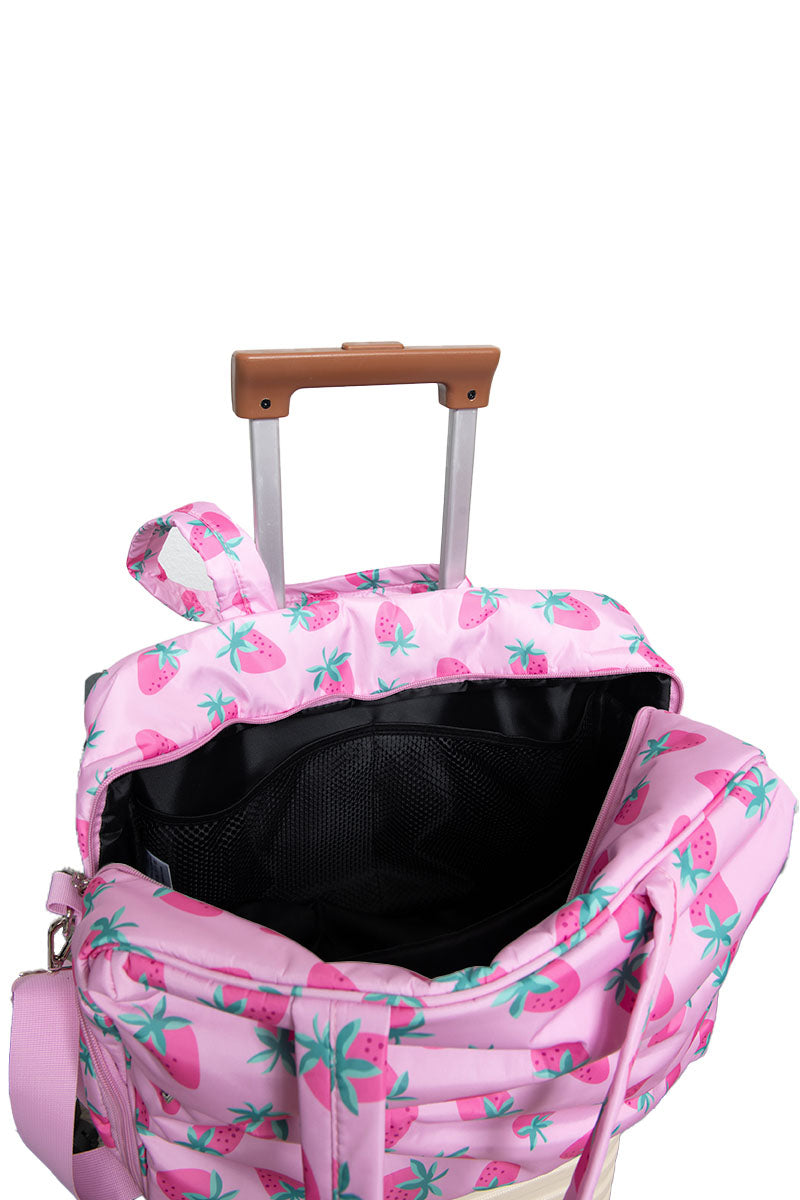 Subtle Strawberry Wholesale Travel Weekender for Women