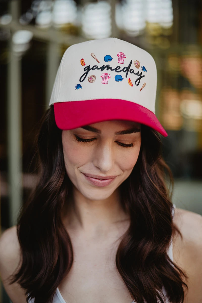 Gameday Baseball Doodles Wholesale Trucker Cap