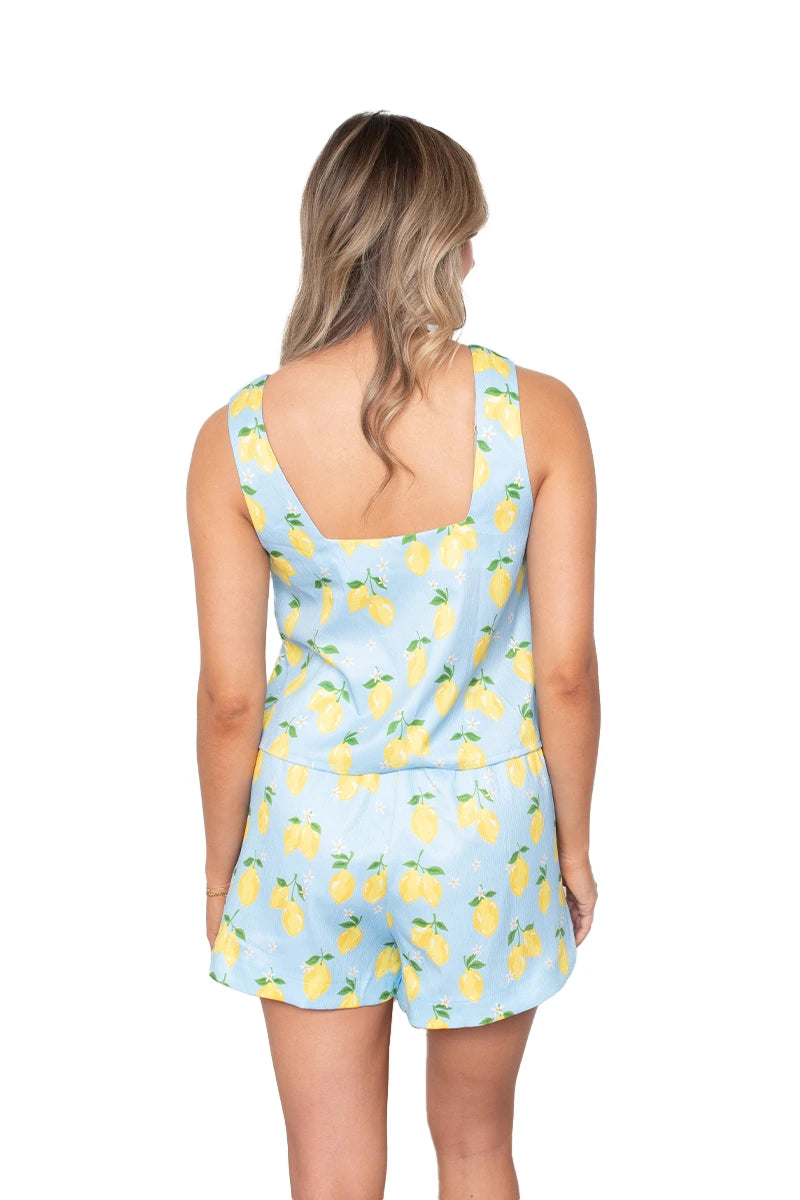 Zesty Lemons Wholesale Two Piece Set Women's