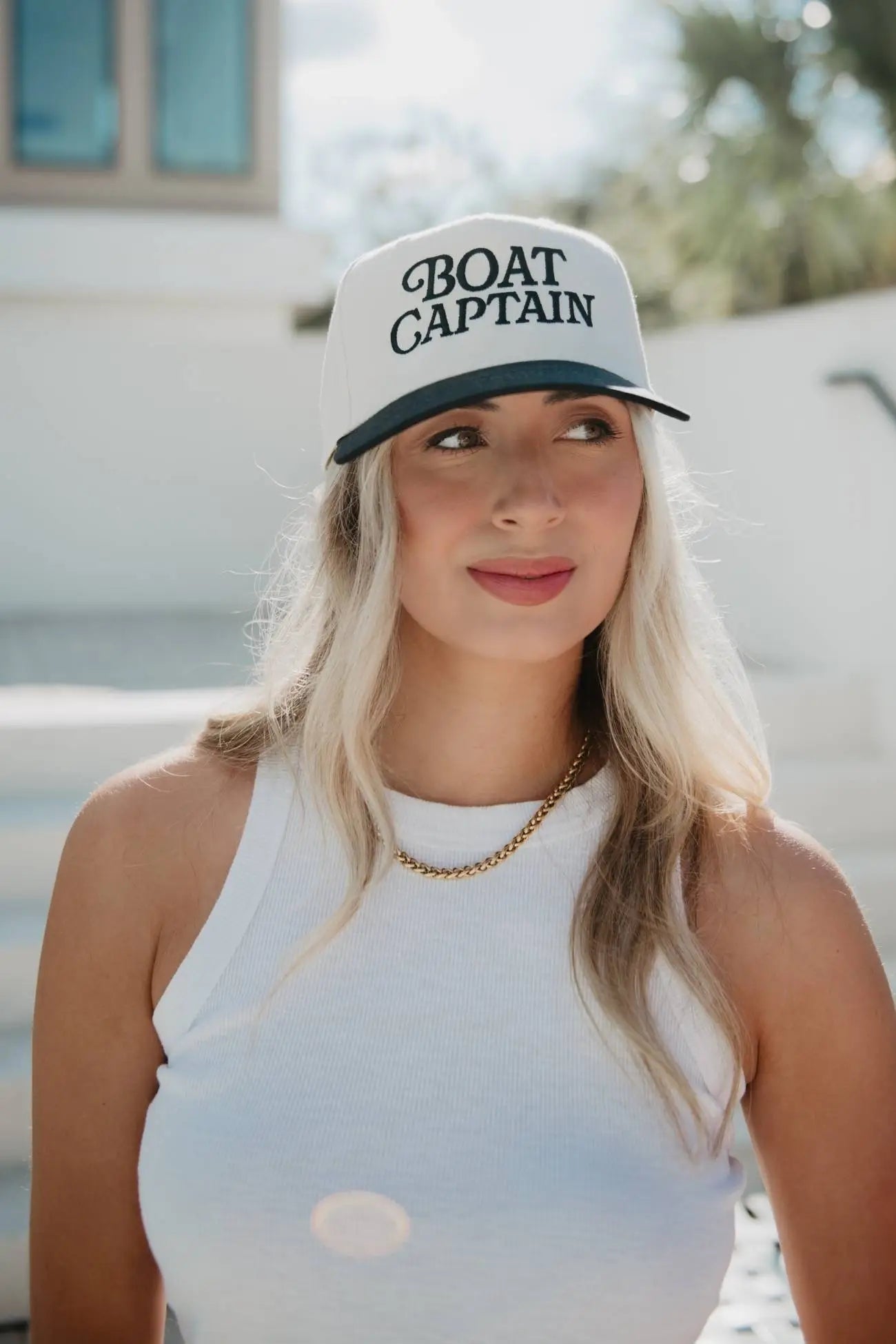 Boat Captain Wholesale Two-Toned Fitted Hat