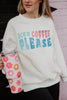 Iced Coffee Please Women's Wholesale Graphic Sweatshirt