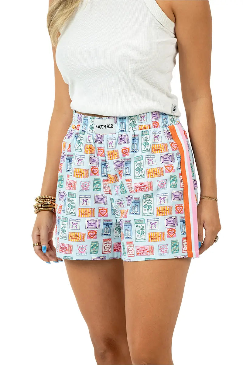 Traveling Matchbook Wholesale Women's Boxers