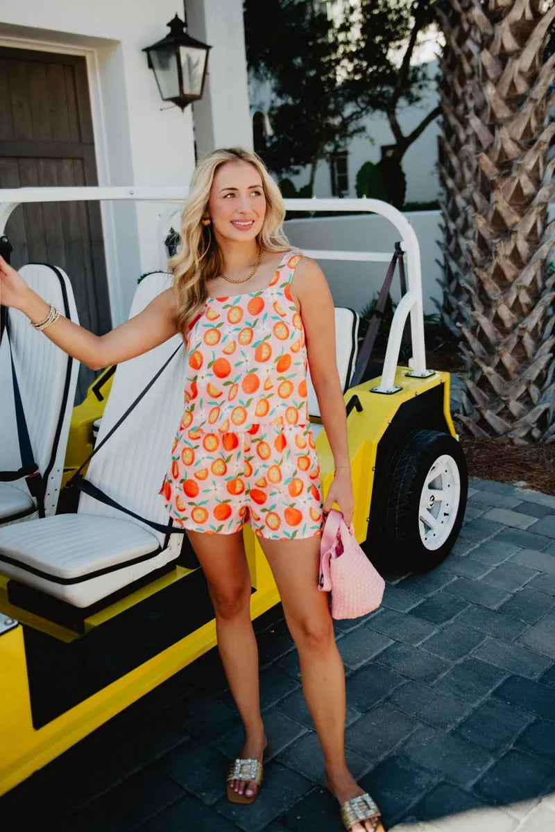 Sweet Oranges Wholesale Summer Two Piece Sets