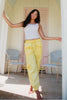Yellow Wholesale Cargo Parachute Pants