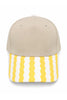 Yellow Wave Wholesale Blank Two-Tone Hat