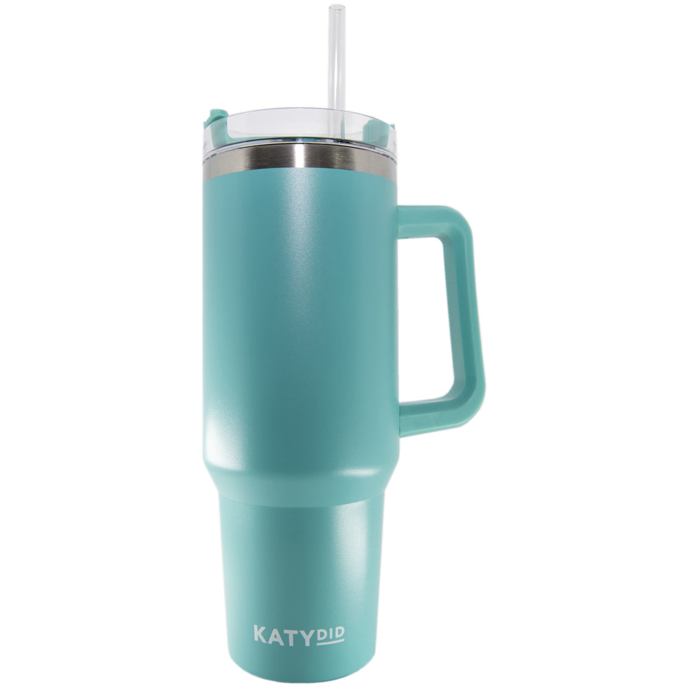 Day you Deserve 40oz Insulated Tumbler with Handle and straw