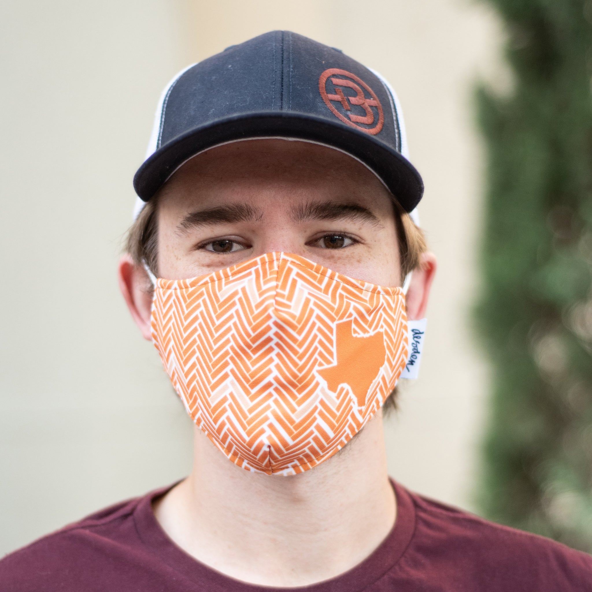State of Texas Licensed Collegiate Face Mask