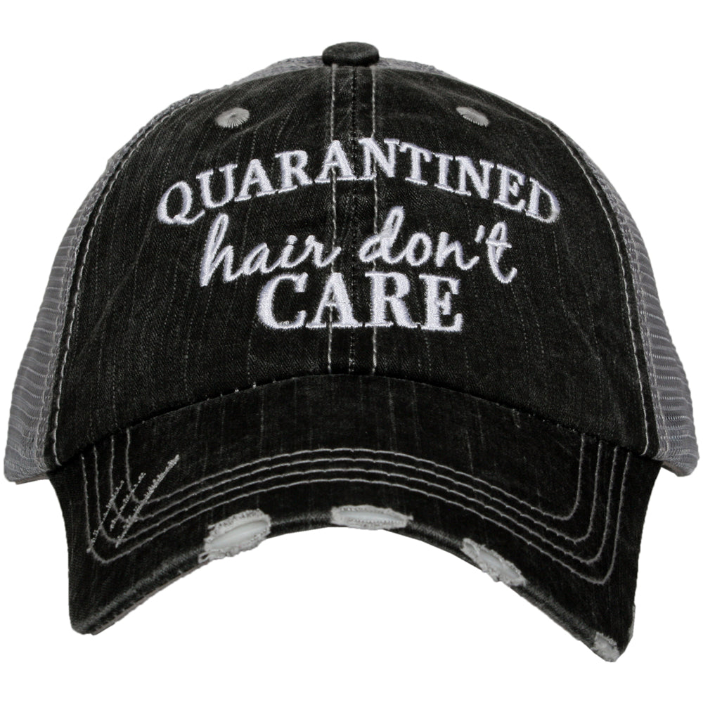 Quarantined Hair Don't Care Wholesale Women's Trucker Hat