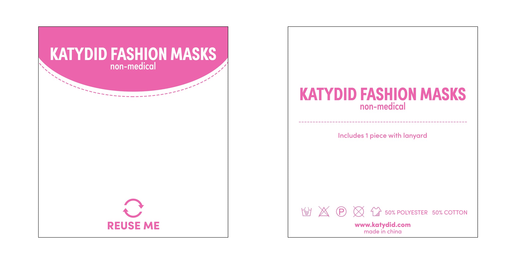 Social Distance Yourself Wholesale Face Masks with Laynard
