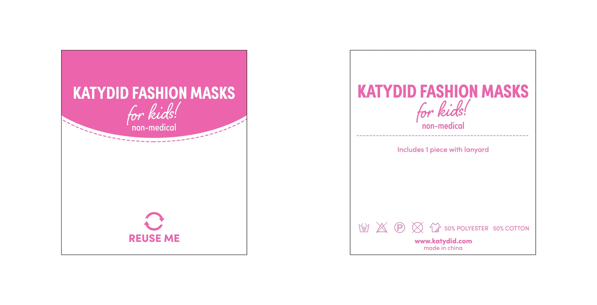 KIDS Tie Dye Wholesale Face Masks with Lanyard