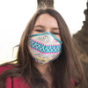 Teal Fabric Wholesale Face Masks