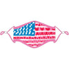 American Flag Wholesale Face Masks with Lanyard