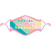 KIDS Social Distance Yourself Wholesale Face Masks with Lanyard