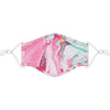 KIDS Pink Marble Wholesale Face Masks with Lanyard