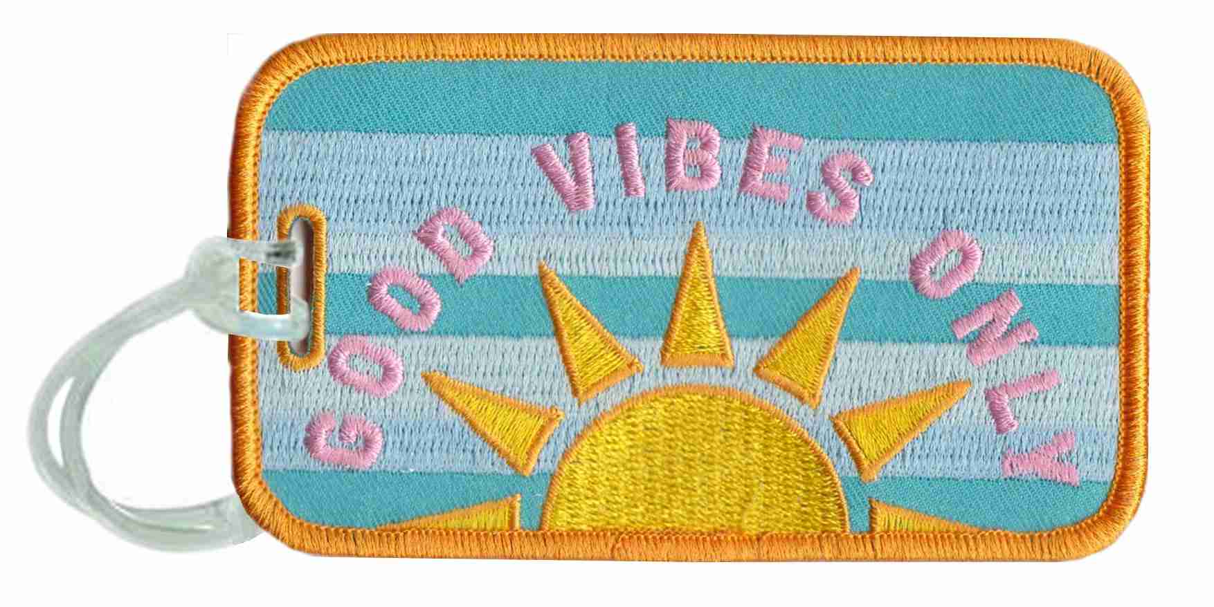 Good Vibes Only Luggage Tags