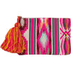 Boho Cotton Acrylic Wholesale Pocket Book With Tassel for Women