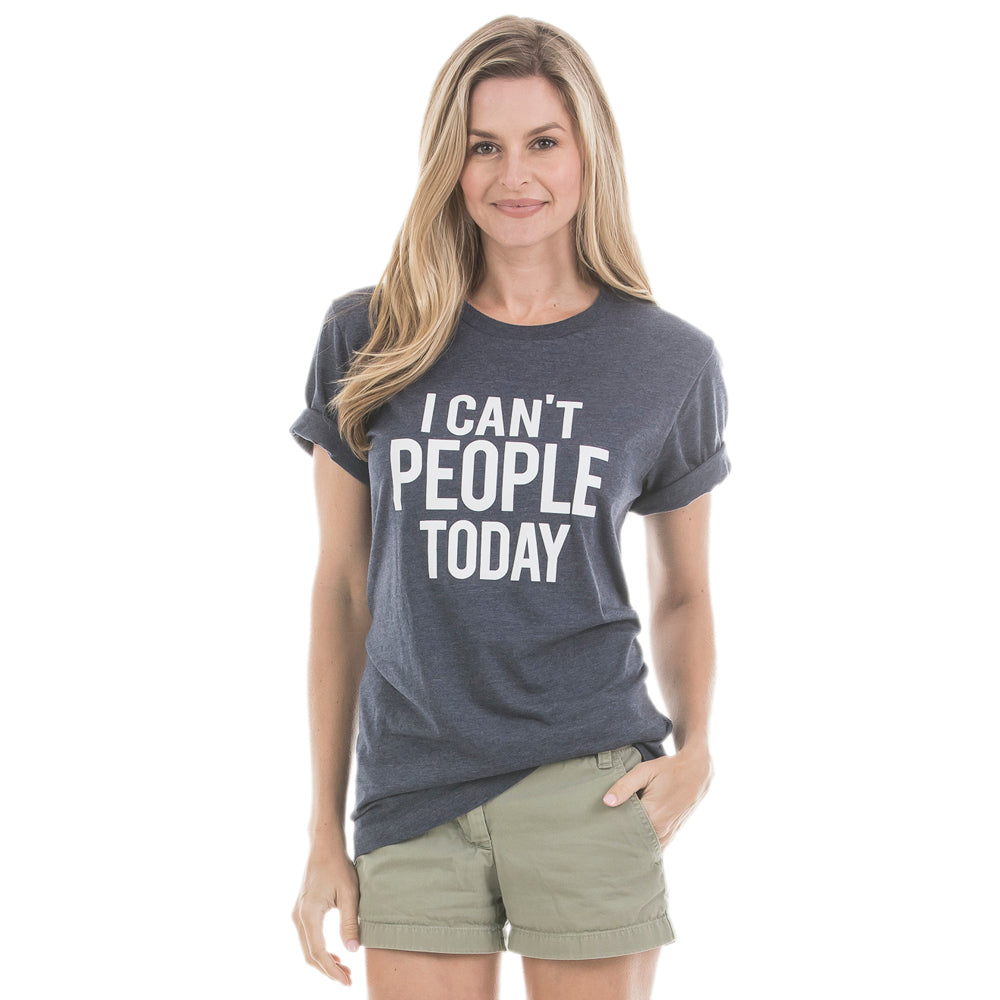 Women's I Cant People Today Wholesale T-Shirt