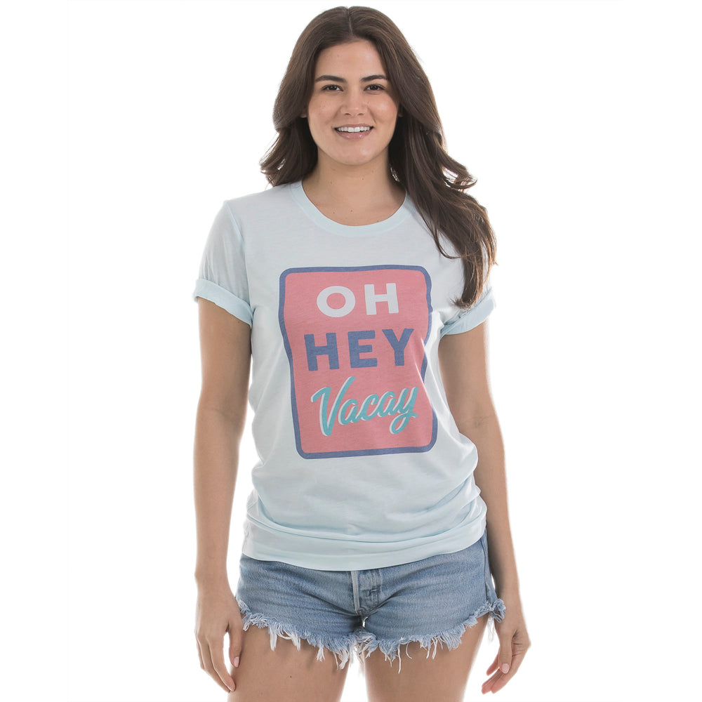 Oh Hey Vacay Women's Wholesale Graphic T-Shirt