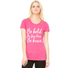Be Bold, Fearless, Brave Wholesale Pink Ribbon T-Shirts