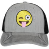 Happy Face Emoji Men's Wholesale Trucker Hat
