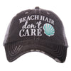 "Beach Hair Don't Care" Trucker Hat