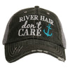 RIVER HAIR Don't Care Wholesale Trucker Hats - ANCHOR DESIGN
