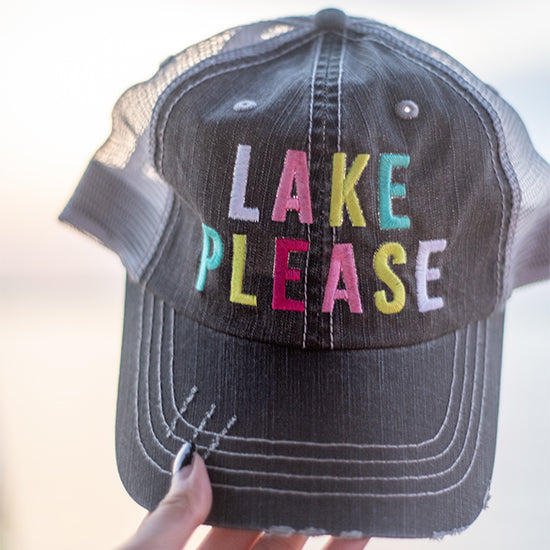 Lake Please (MULTICOLORED) Wholesale Trucker Hats