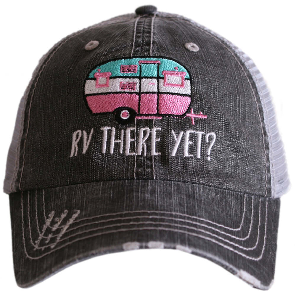 RV THERE YET CAMPER TRUCKER HAT