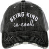 BEING KIND IS COOL WOMEN'S TRUCKER HAT