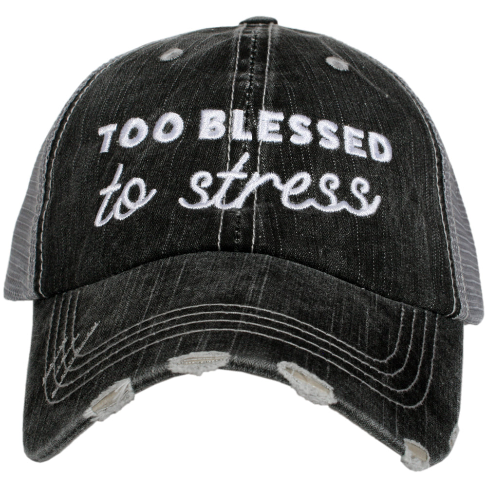 Too Blessed to Stress Wholesale Trucker Hats