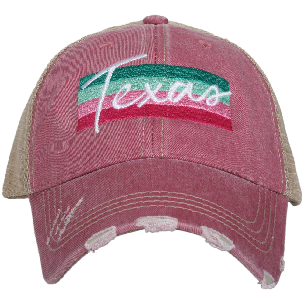 Texas Striped Wholesale Trucker Hats