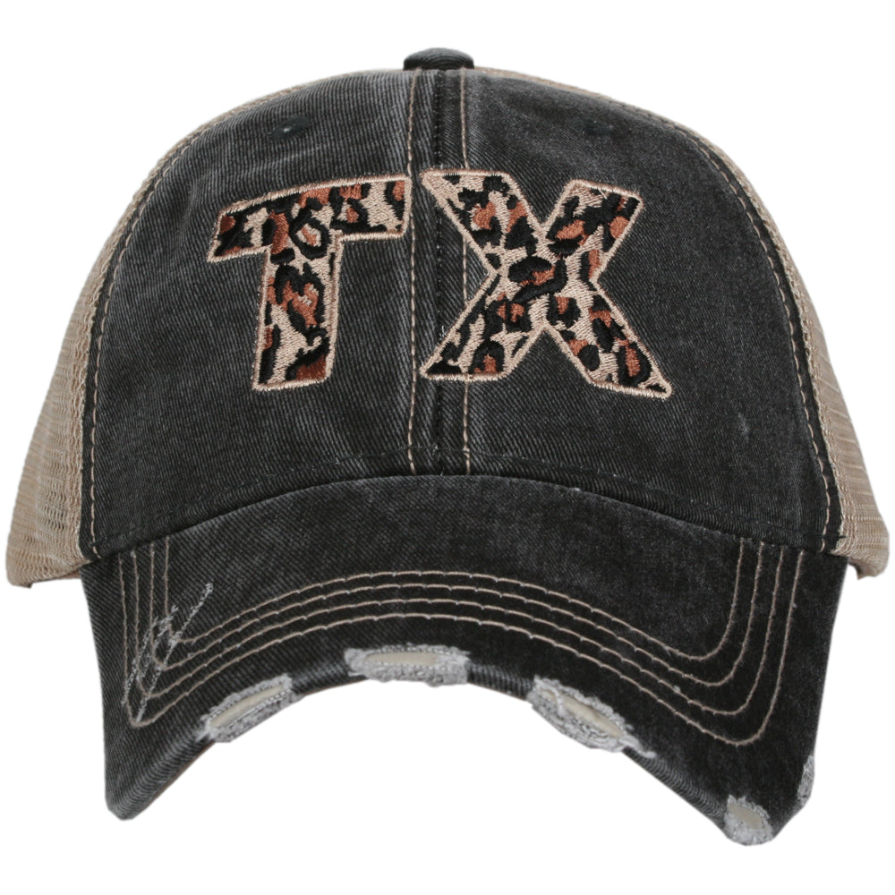 TX Texas Leopard State Wholesale Hat