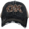 OK Oklahoma Leopard State Wholesale Hat