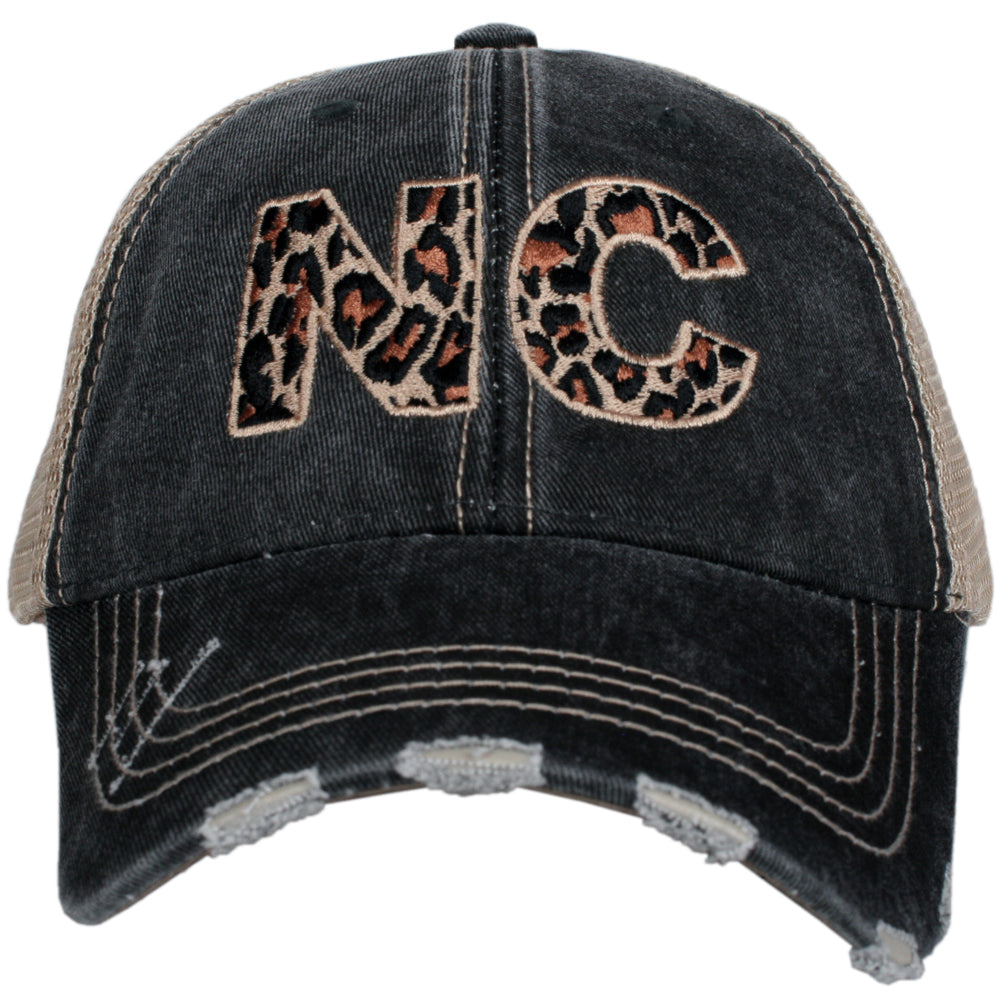 NC North Carolina Leopard State Wholesale Hat