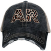 AR Arkansas Leopard State Wholesale Hat