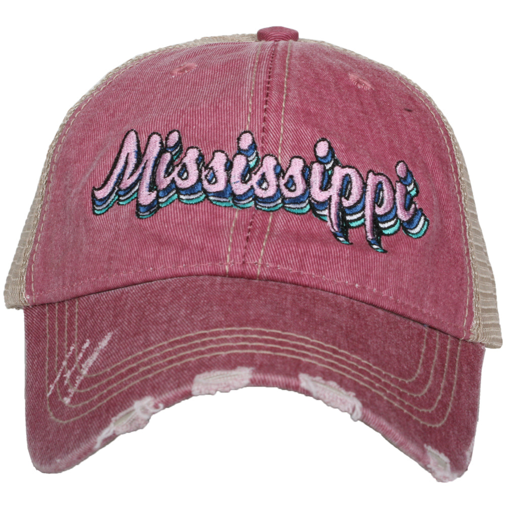 Mississippi Layered Wholesale Trucker Hats