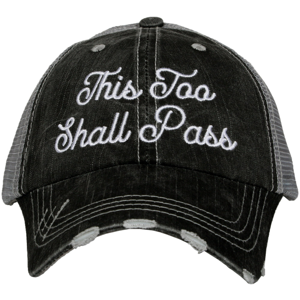 “This Too Shall Pass” Wholesale Women’s Inspirational Trucker Hats
