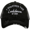 I Survived The Lockdown Of 2020 Trucker Hats