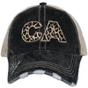 CA California Leopard State Wholesale Hat