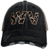 WV West Virginia Leopard State Wholesale Hat