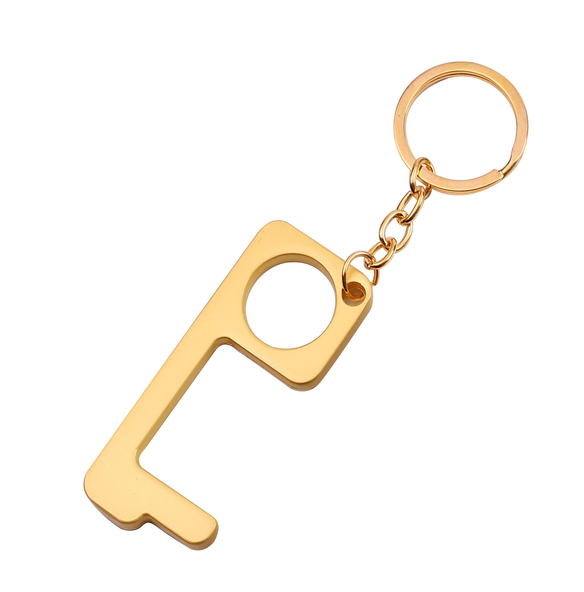 Metal Hands Free Wholesale Key Chain & Door Opener - 4 colors