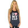 I Love My Cat Women's Wholesale Tank Top