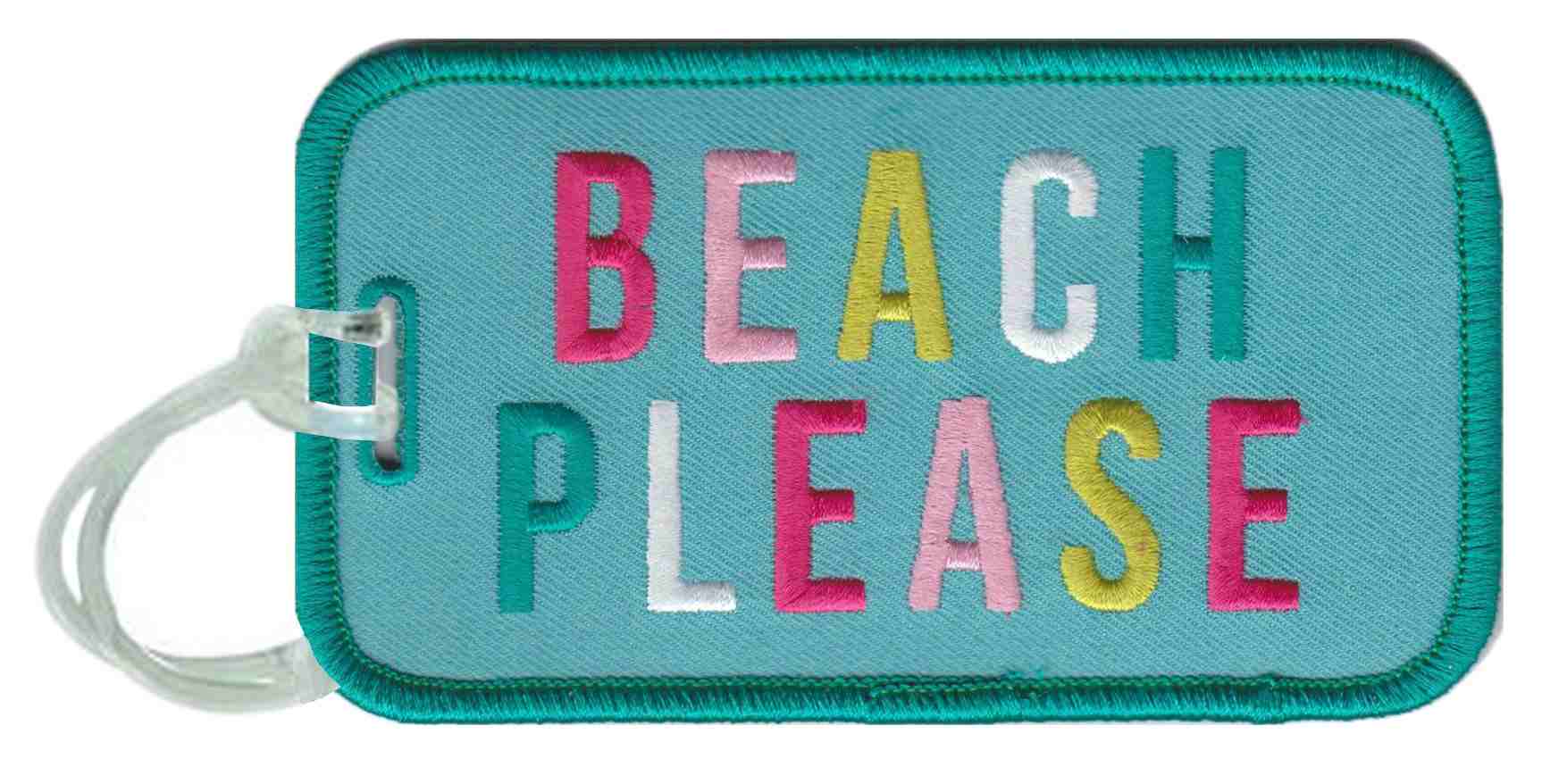 Beach Please Wholesale Luggage Tags