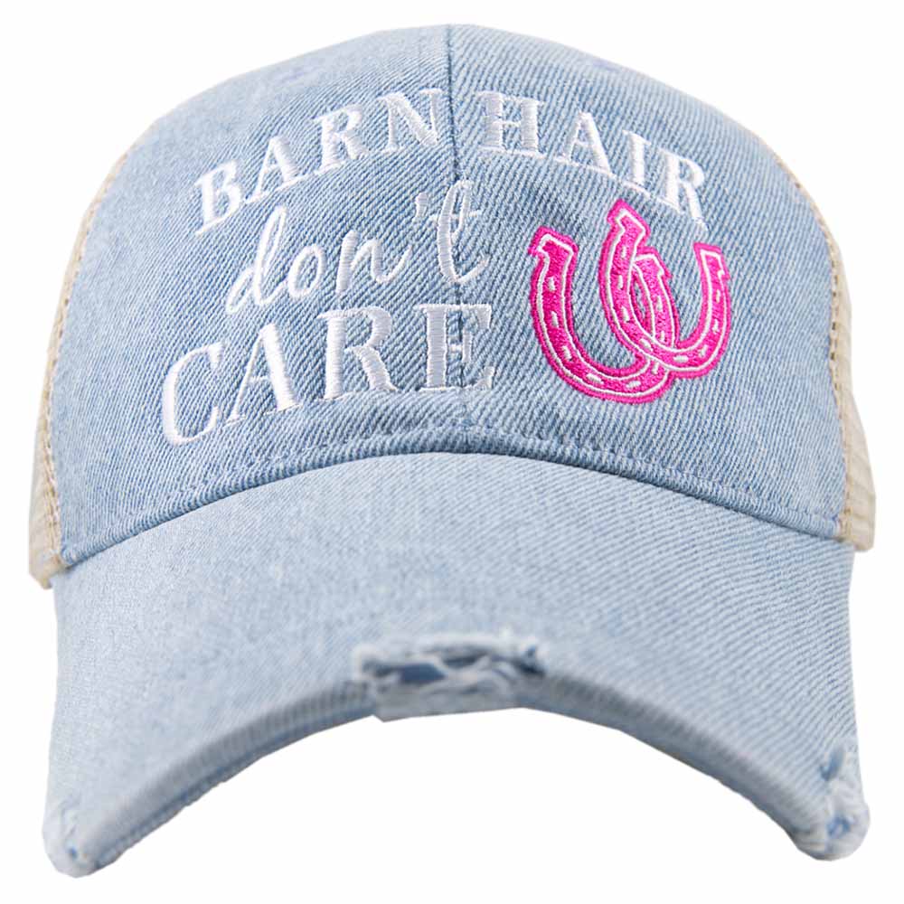 Barn Hair Don't Care Denim Wholesale Trucker Hat