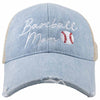 Baseball Mom Women's Trucker Wholesale Denim Hat