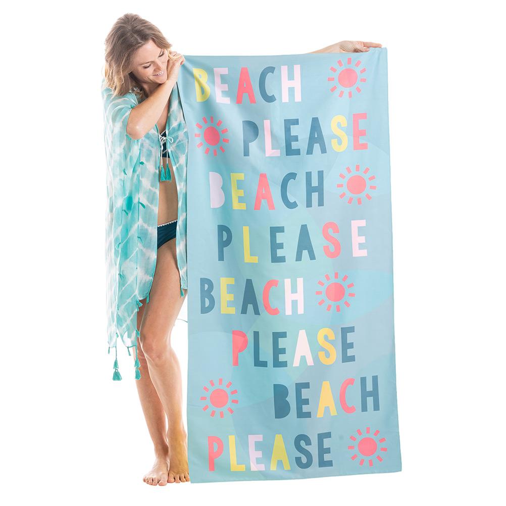 Wholesale Beach Please Repeat Quick Dry Beach Towels