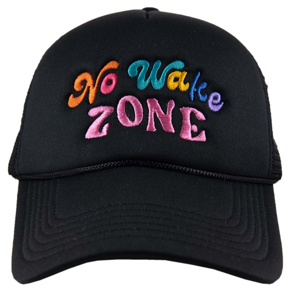 No Wake Zone Foam Wholesale Trucker Hat