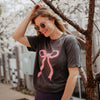 Pink Coquette Bow Wholesale Women's Graphic Tee
