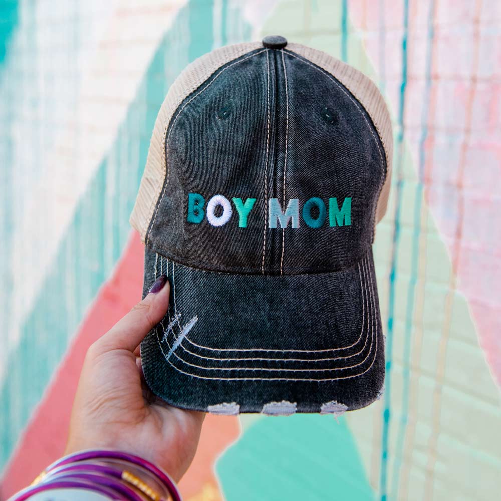 Boy Mom Wholesale Women's Trucker Hats - Multicolored