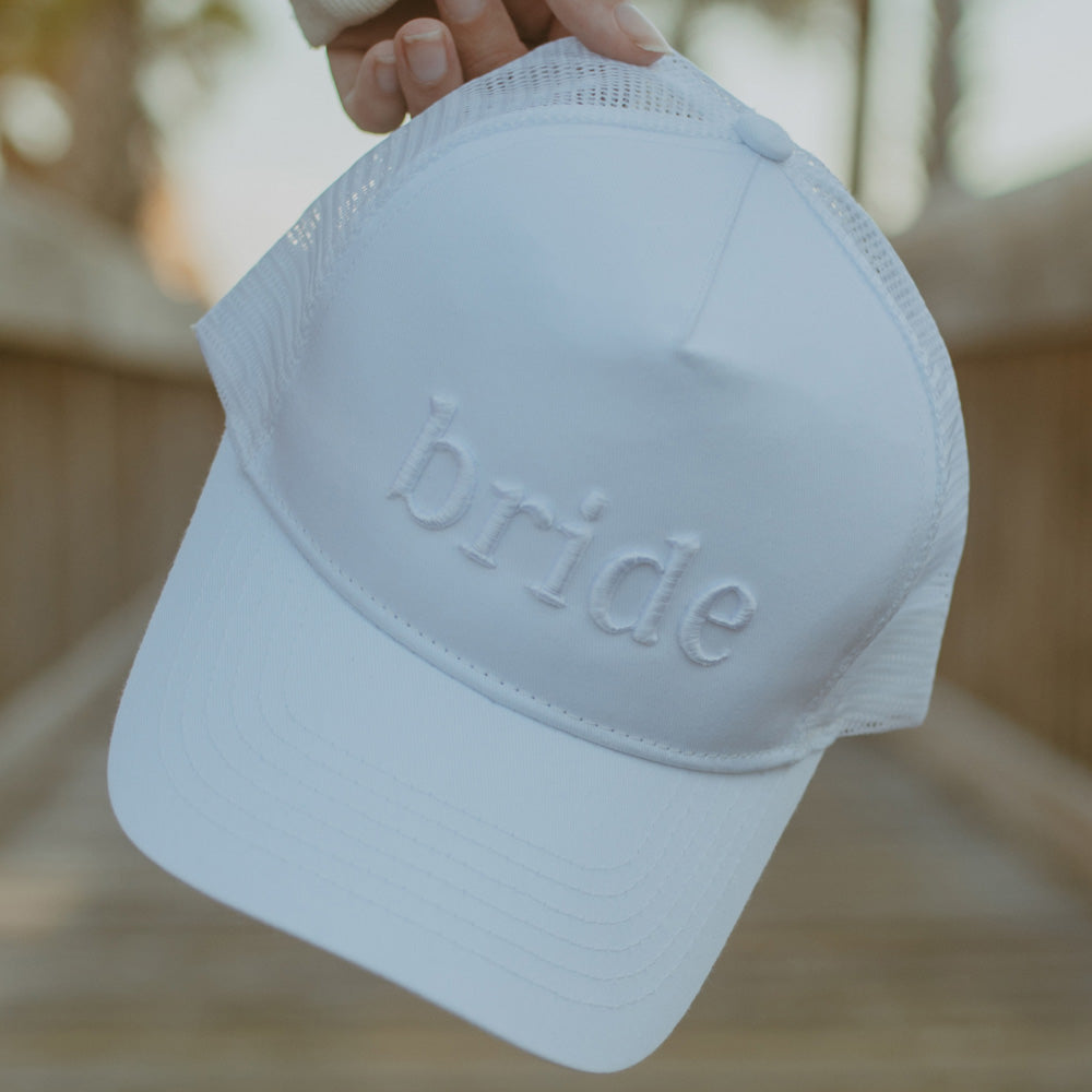 Bride Wholesale 3-D Embroidered Trucker Hat